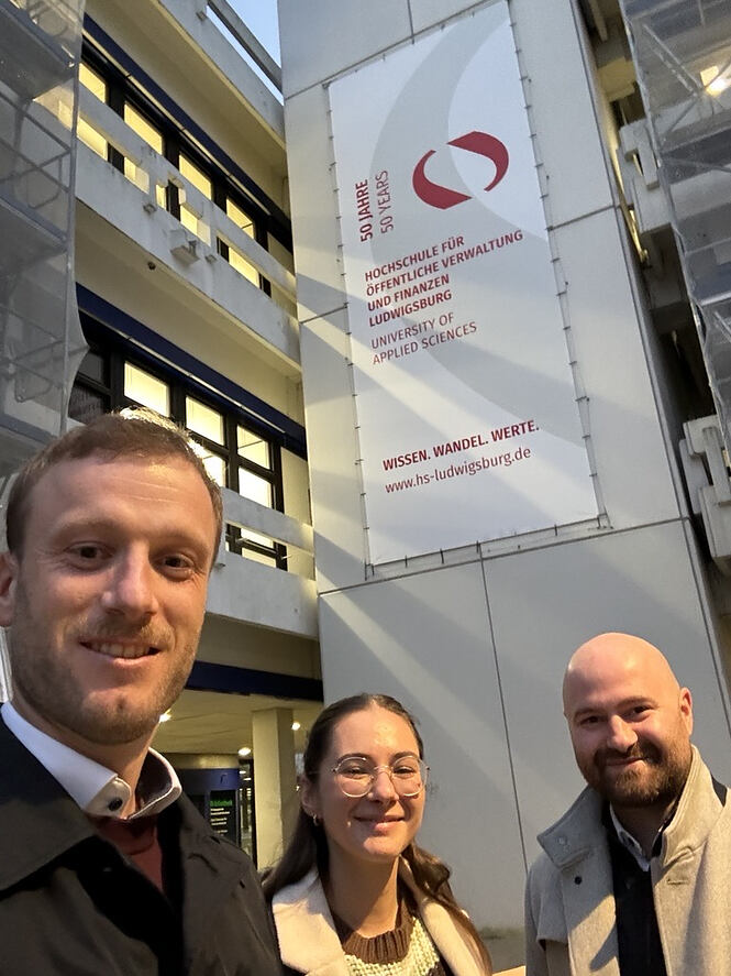 Unser Team #smartverwalten unterstützte das Projekt vor Ort