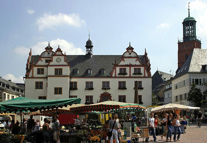 Altes Rathaus und Markt