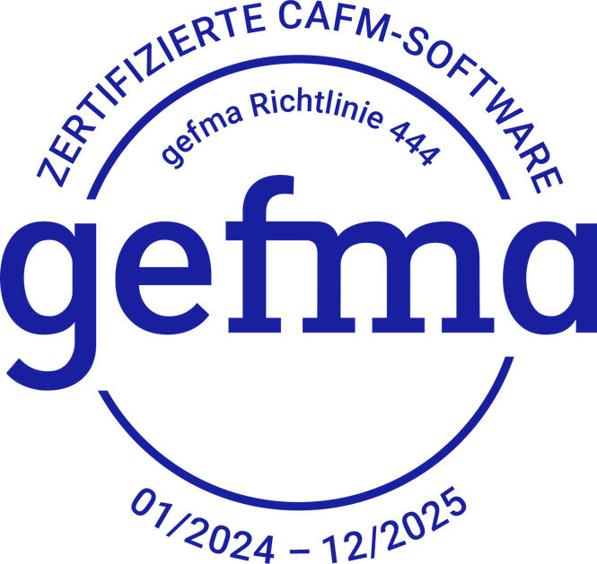 GEFMA Zertifizierung CAFM Software kommunales Facility Management 2024-2025