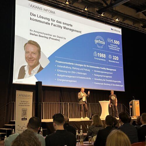 CAFM-Messe & Kongress 2024 - Vorstellung Axians Infoma