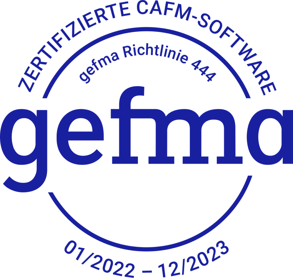 GEFMA Zertifizierung CAFM Software kommunales Facility Management 2022