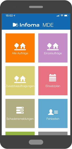 KB Online App Mobile Datenerfassung im Bauhof