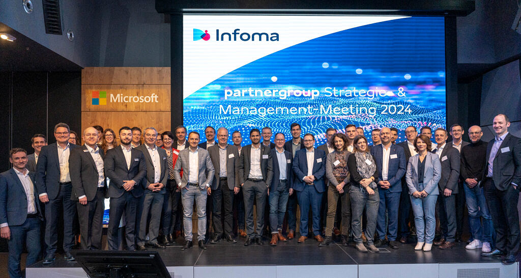 Erfolgreiches Infoma partnergroup Strategie und Management-Meeting 2024 in Berlin